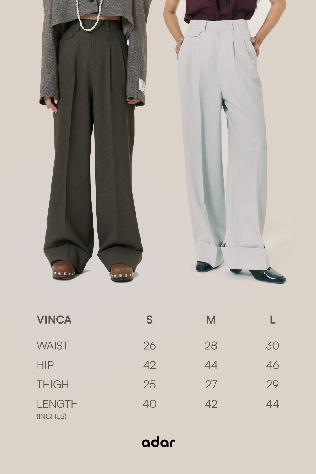 Vinca Wide Leg Pant